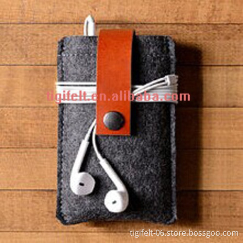 high quality felt cellphone sleeve